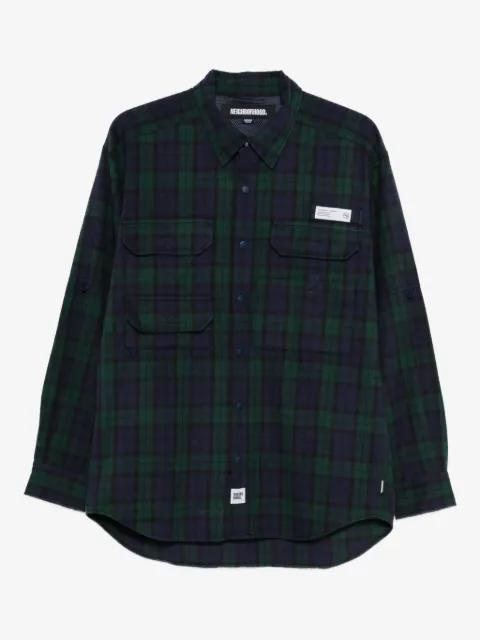 Neighborhood tartan-check shirt