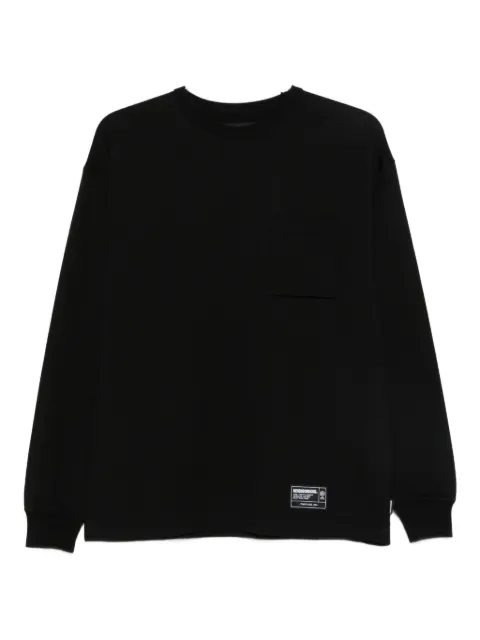 Neighborhood logo-patch long sleeve T-shirt