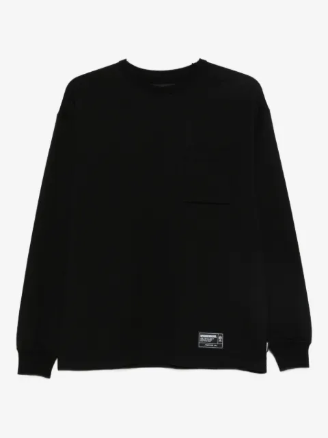 Neighborhood logo-patch long sleeve T-shirt