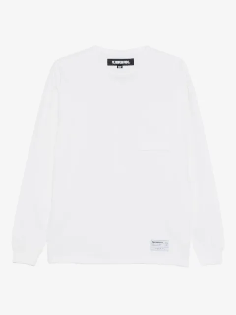 Neighborhood crew-neck patch-pocket T-shirt
