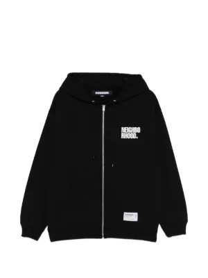 Neighborhood x Anthrax ロゴ パーカー | ブラック | FARFETCH JP
