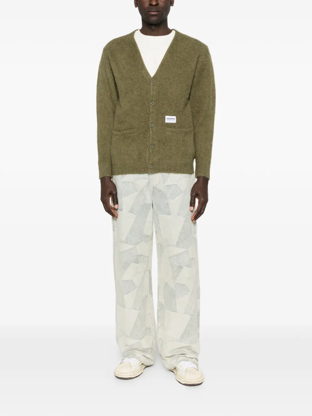 Neighborhood Vネック カーディガン | グリーン | FARFETCH JP
