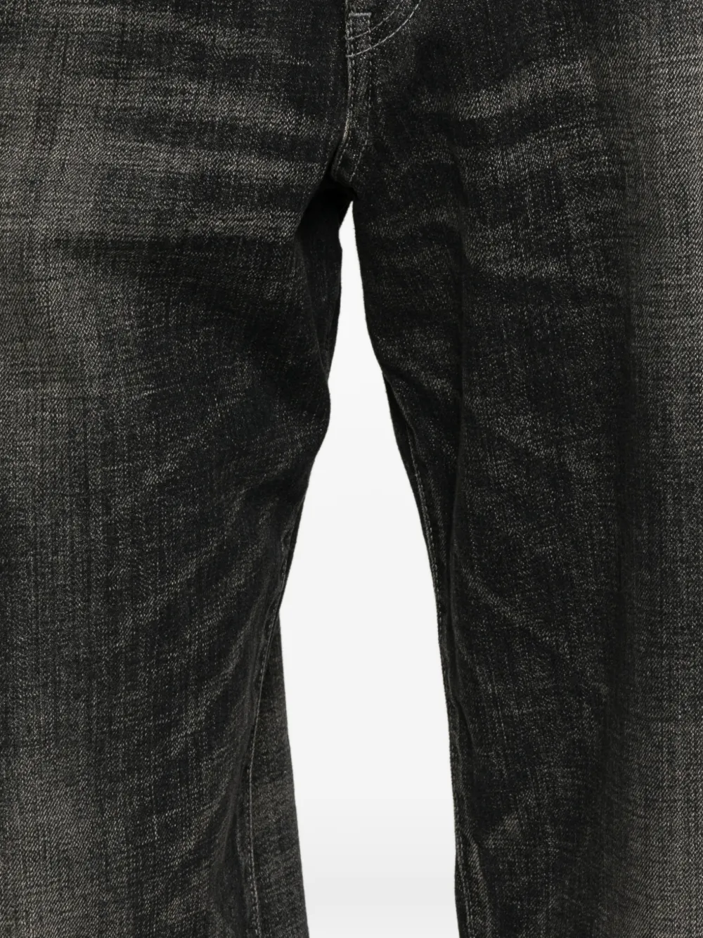 Neighborhood belt-loop pocket jeans Zwart