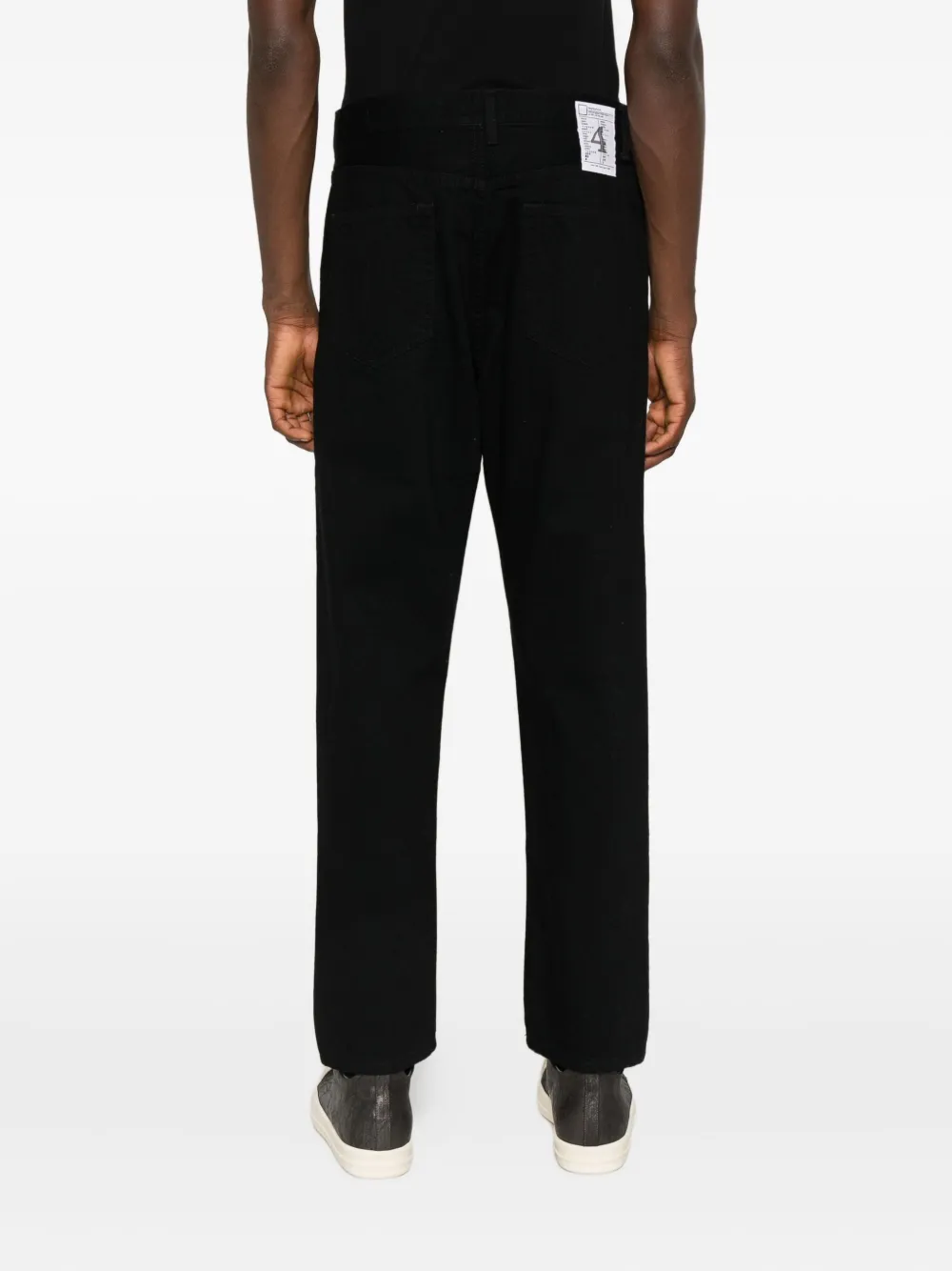 Neighborhood Tapered Jeans In Black