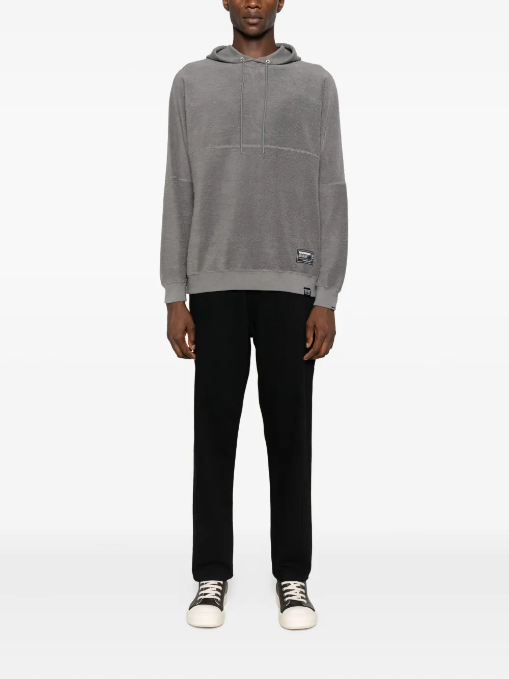 Neighborhood Jeans met toelopende pijpen - Zwart