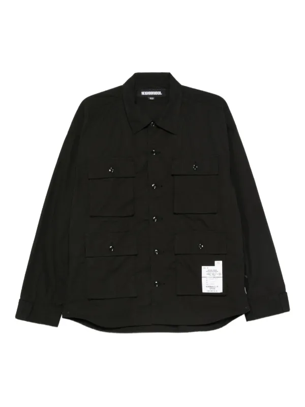 Neighborhood ロングスリーブ シャツ | ブラック | FARFETCH JP