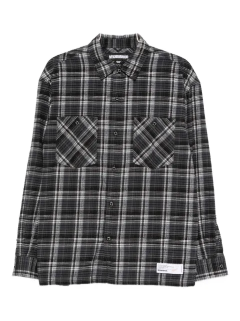Neighborhood Clan tartan-check shirt