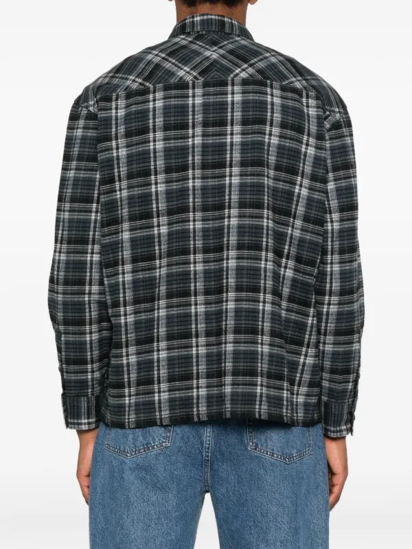 Neighborhood Clan tartan-check Shirt | Grey | FARFETCH ZA