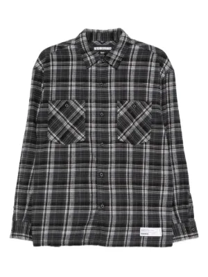 Neighborhood tartan-check Shirt | Blue | FARFETCH RO