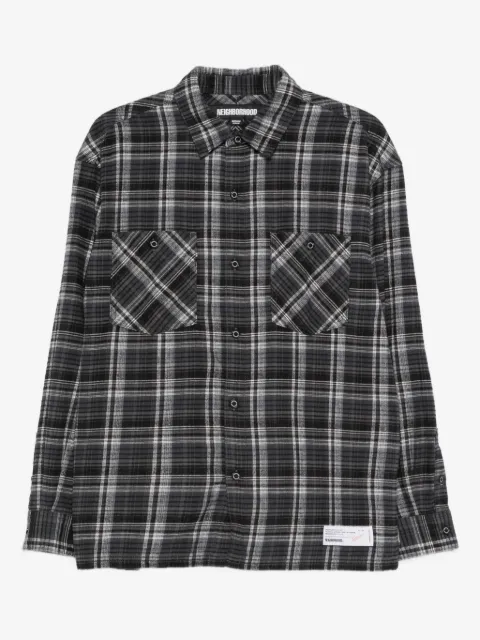 Neighborhood Clan tartan-check shirt