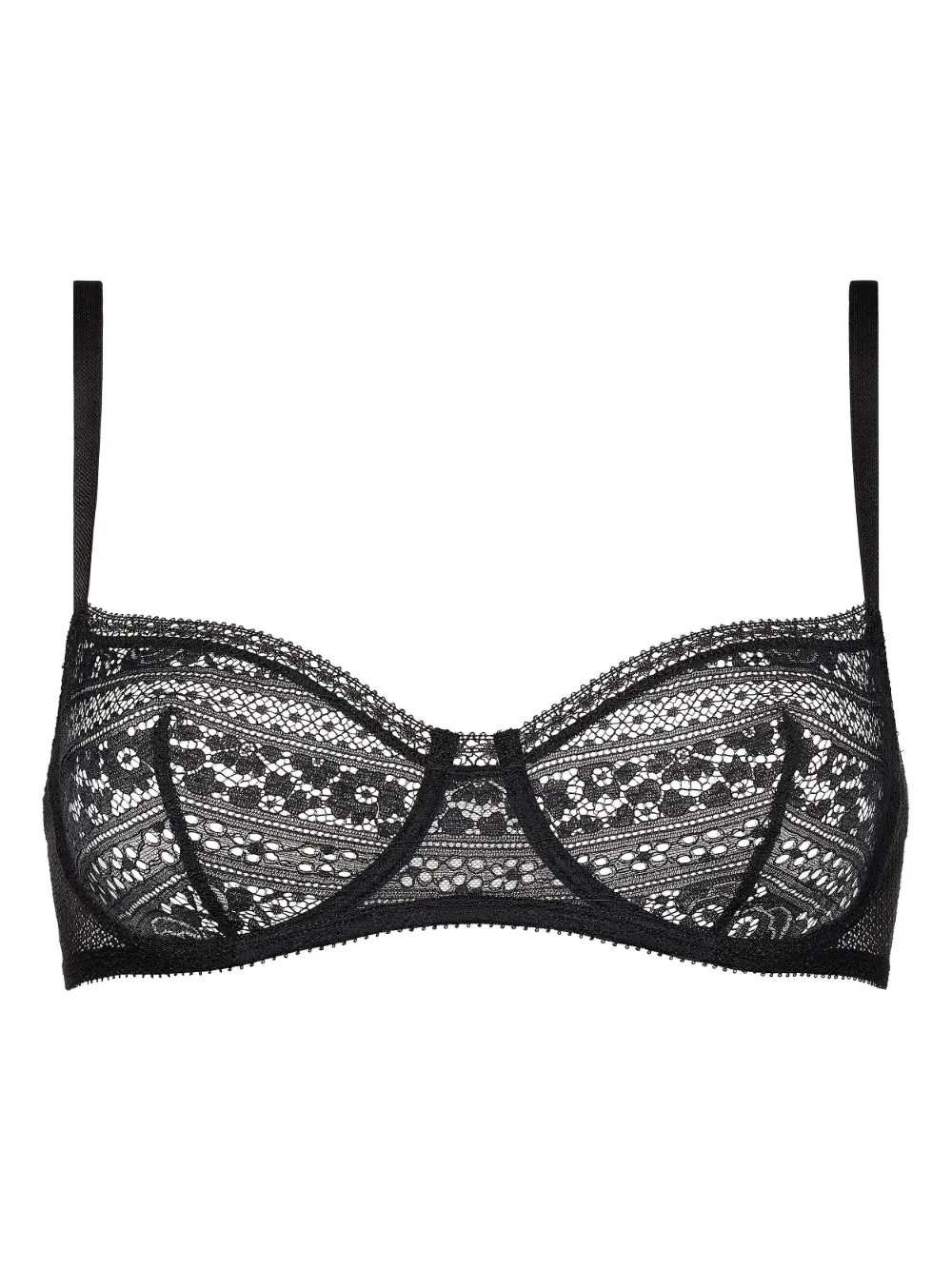 ERES Reggiseno Evidence in pizzo - Nero