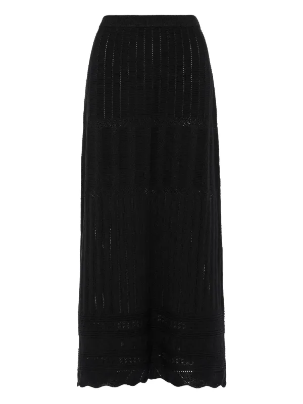 Eres Rythmée Skirt in Black
