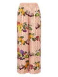 ERES Canelle fruit-print striped pyjama bottoms - Pink