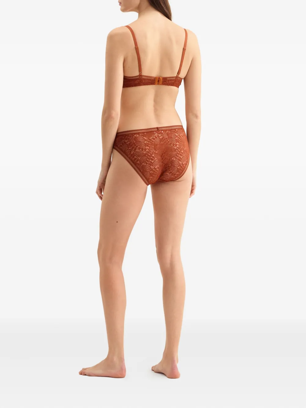 ERES Délicieux draadloze triangel bh Bruin