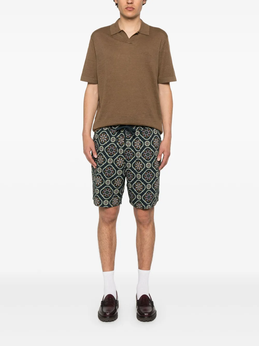 Les Deux Otto shorts - Blauw