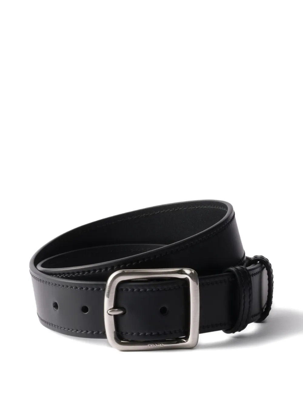 Prada cinturón con hebilla | negro | Image 1