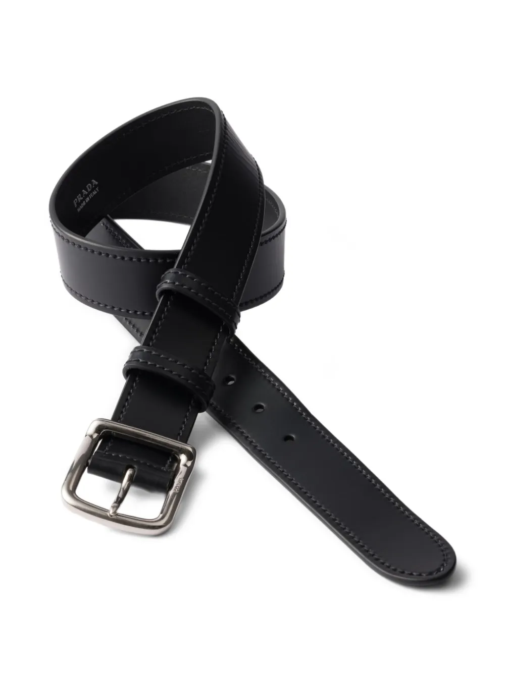 Prada ceinture en cuir à boucle | Image 2