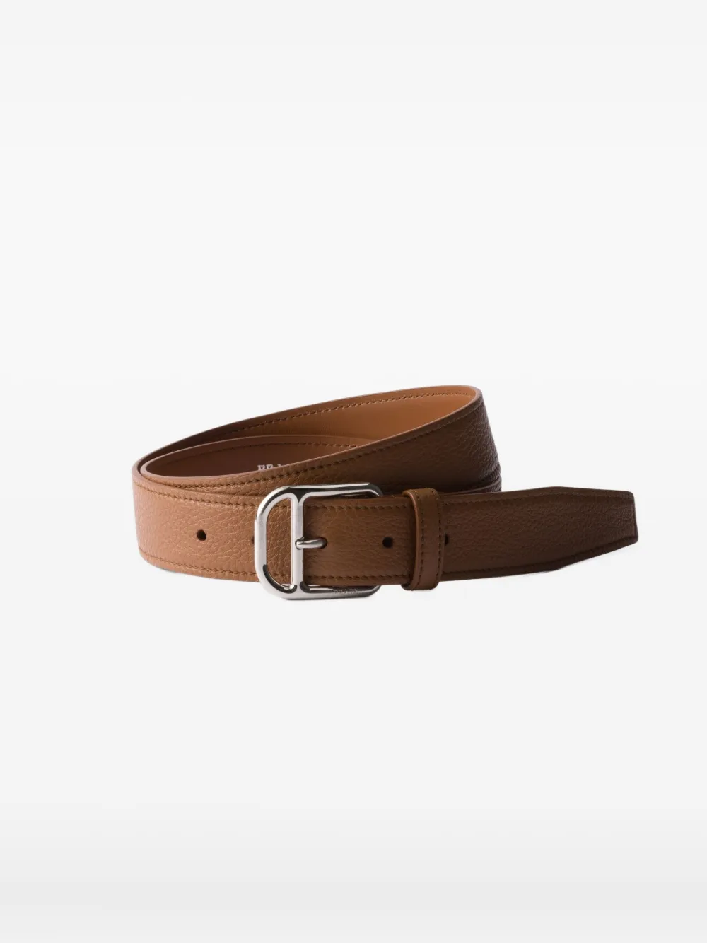 Prada cinturón con hebilla | marrón | Image 1