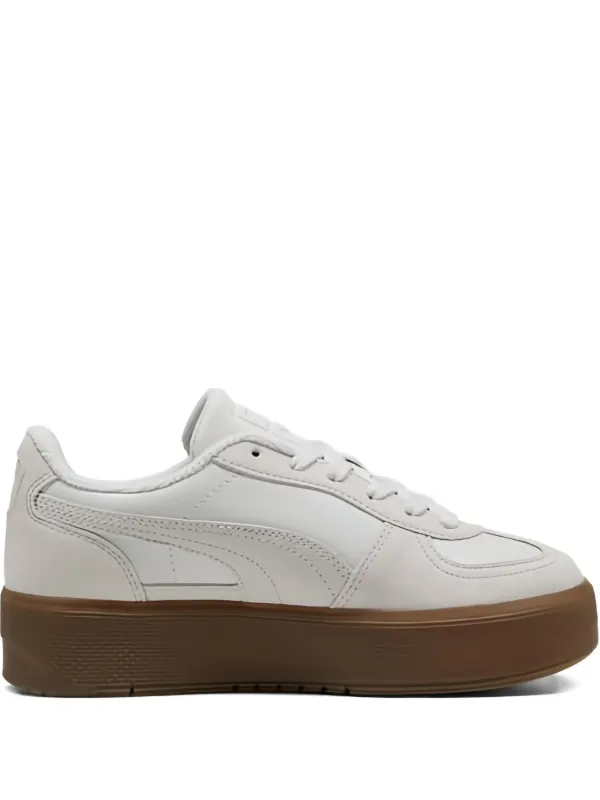PUMA Palermo Elevata Premium Sneakers White FARFETCH ID