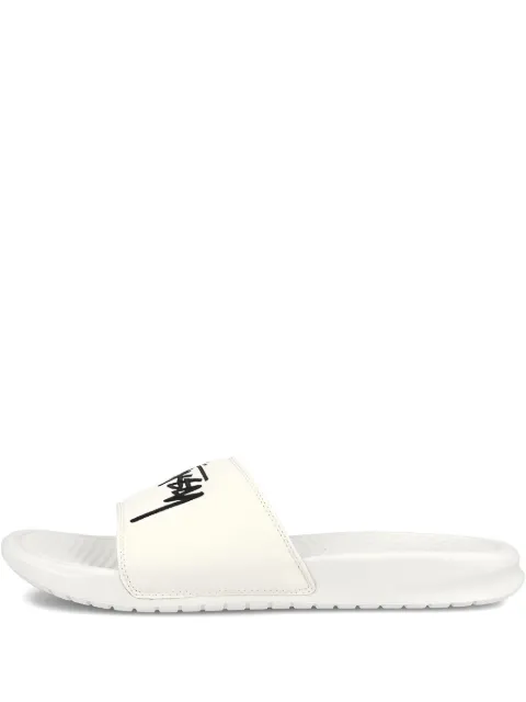 Nike Stussy logo slides