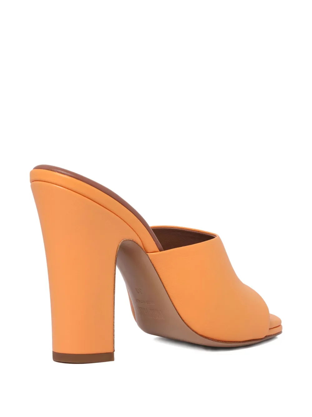Paris Texas 100mm Ava mules - Oranje