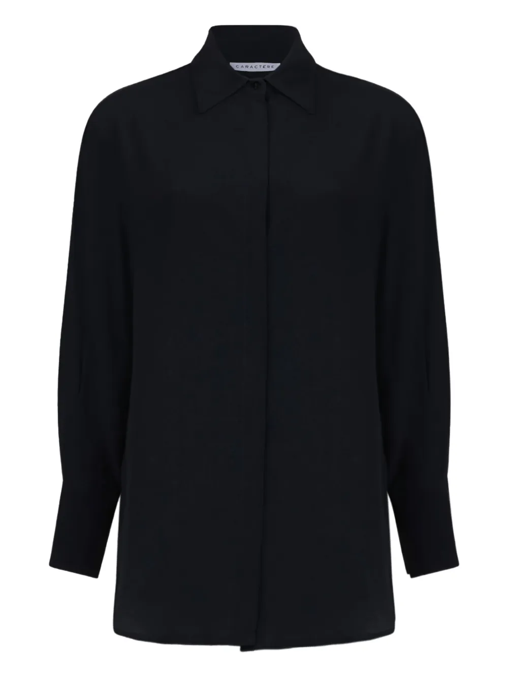 Caractère long sleeve shirt | Blue | Image 1