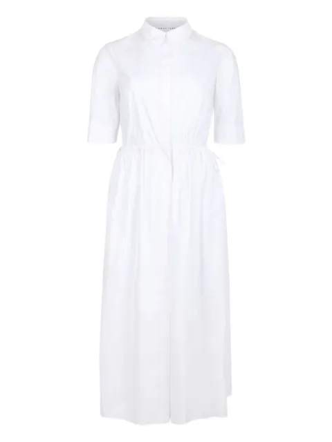 Caractère poplin midi dress