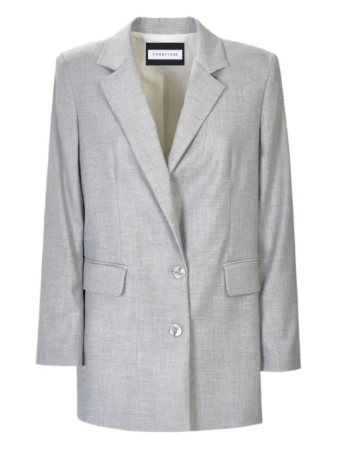 Caractère double-breasted blazer