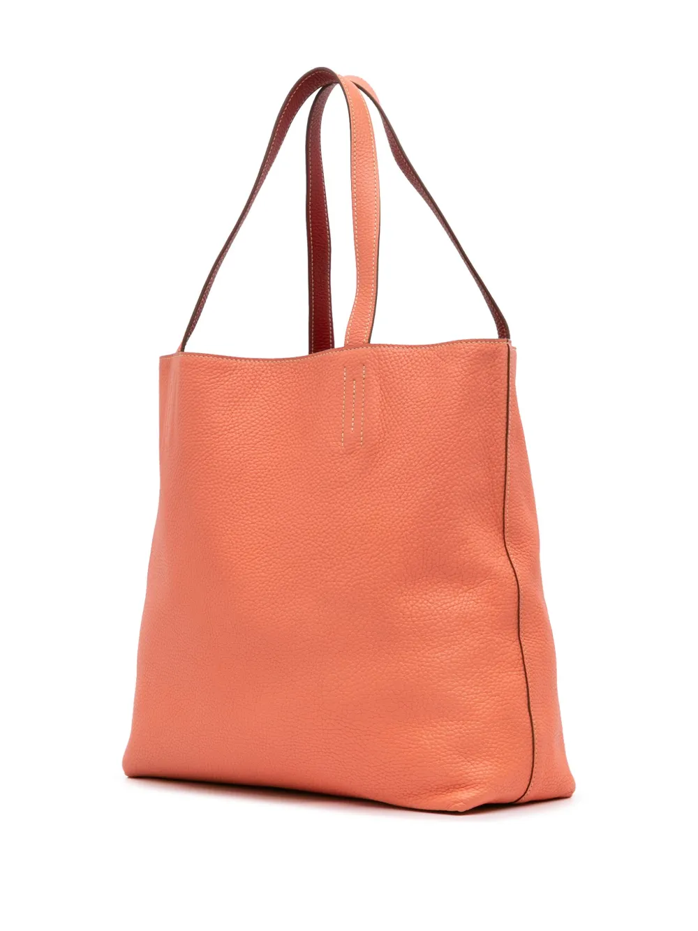 Pre-owned Hermes 2013 Clemence Double Sens 36 Tote Bag