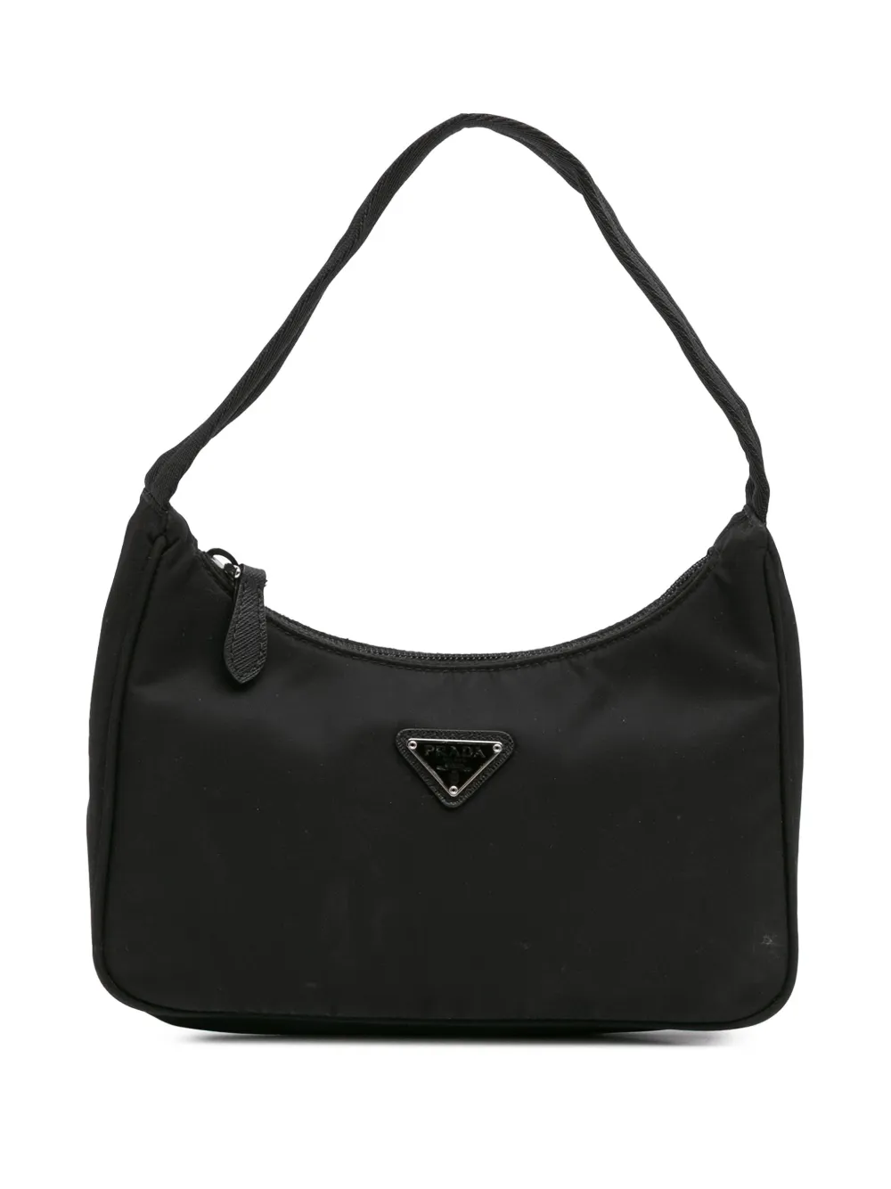 Pre-owned Prada 2019-2025 Mini Tessuto Re-edition 2000 Shoulder Bag