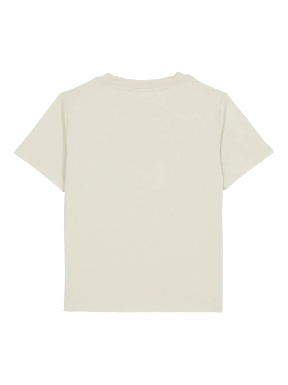 Balmain Kids cotton T-shirt Beige