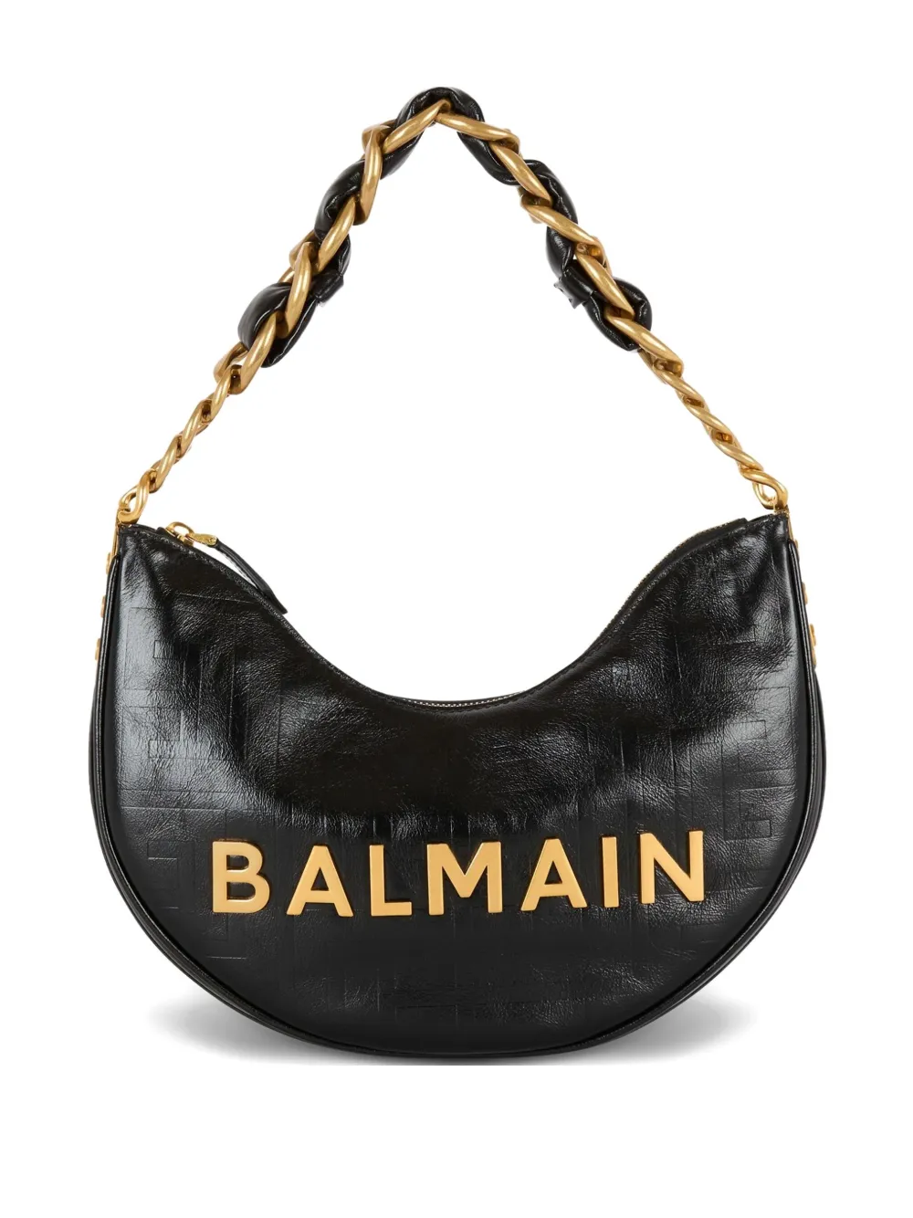 BALMAIN 1945 SOFT MOON BAG