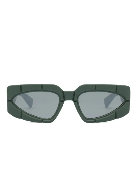 Balmain Eyewear geometric-frame sunglasses
