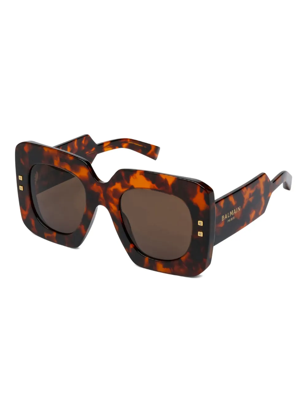 Balmain Eyewear B-Bold zonnebril Bruin