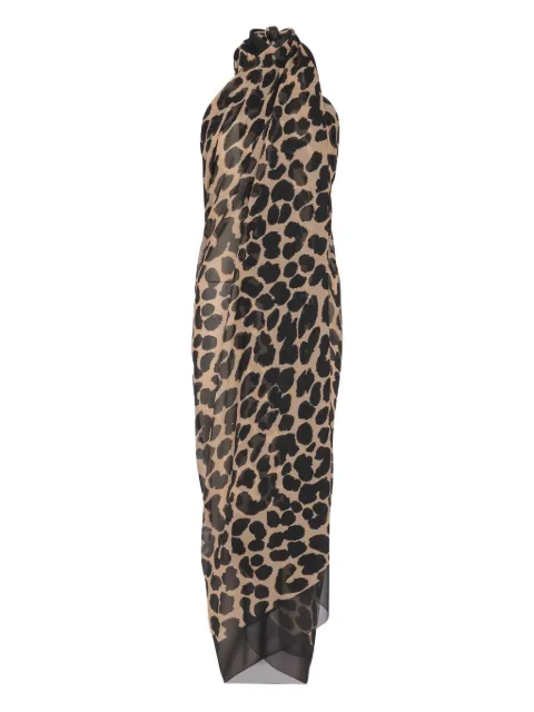 Balmain Copricostume leopardato