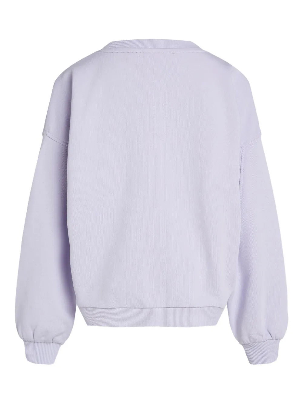 Calvin Klein Kids Sweater met logoprint Paars