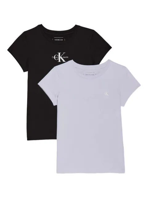 Calvin Klein Kids logo-print T-shirt (set of two)