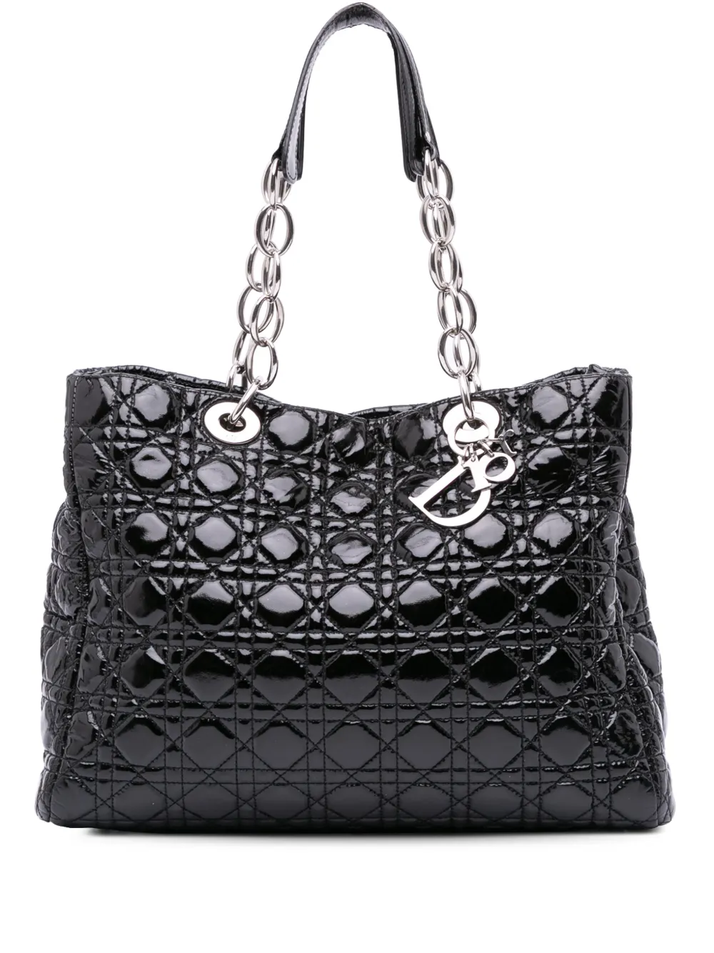 Christian Dior Pre-Owned 2011 ラージ カナージュ レディ ディオール ソフト ショッピング トートバッグ - Christian Dior Pre-Owned 2011 ラージ カナージュ レディ ディオール ソフト ショッピング トートバッグ -