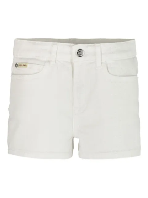 Calvin Klein Kids logo-patch shorts