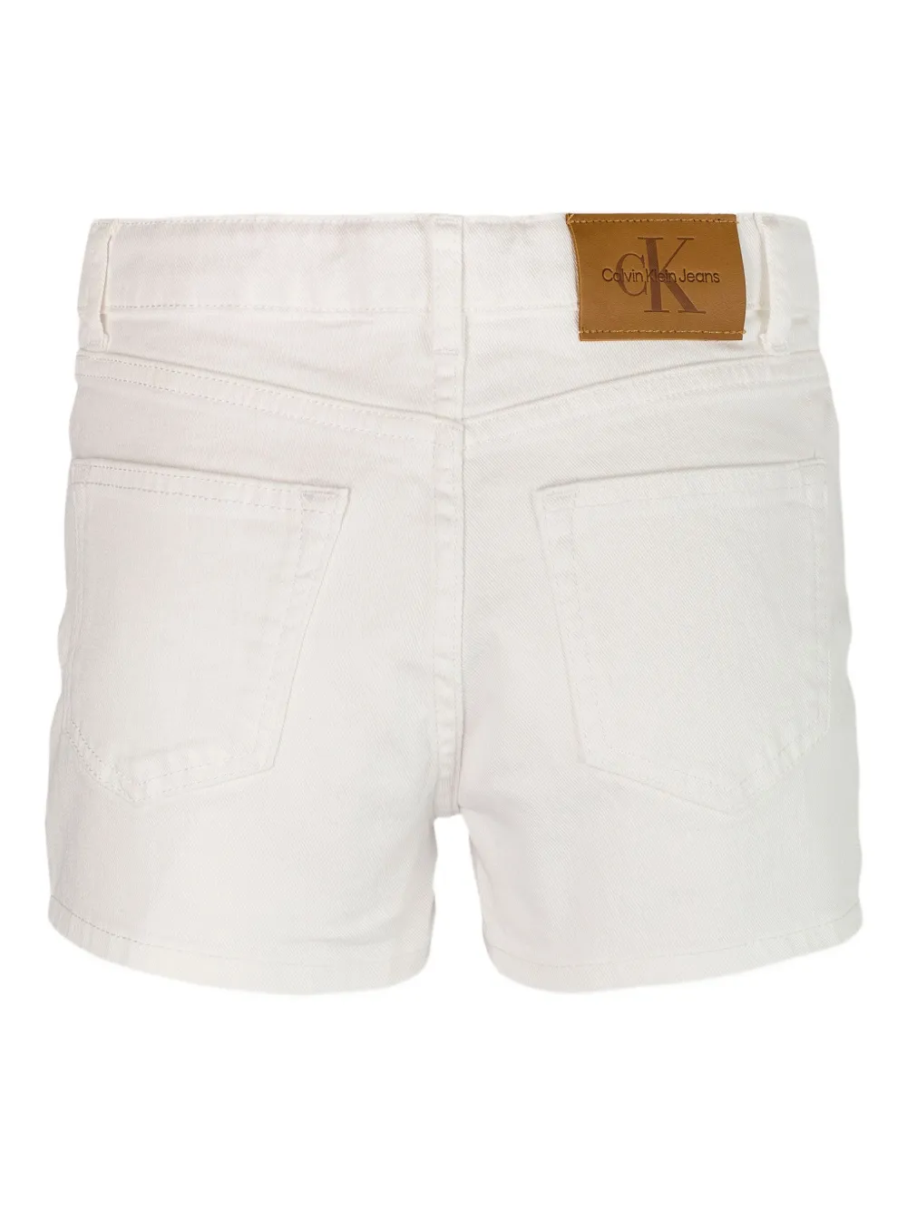 Calvin Klein Kids Shorts met logopatch 1CD WHITE