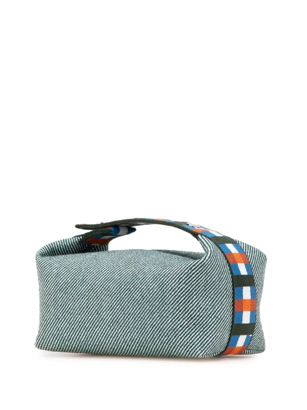 Hermès Pre-Owned 2020-2024 Small Wool Bride A Brac H Natte
