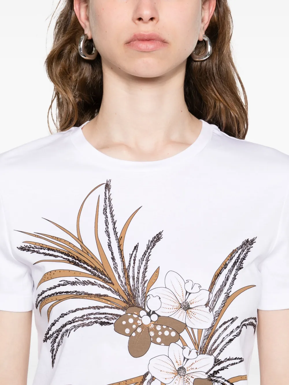 Max Mara Won T-shirt Wit