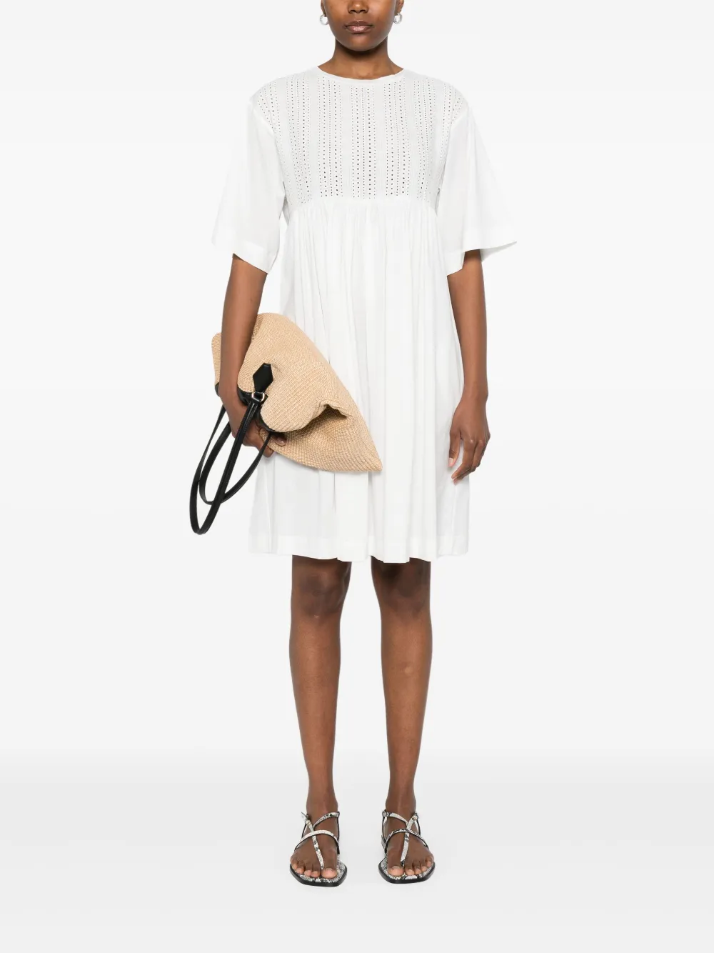 Weekend Max Mara Moretto dress - Wit