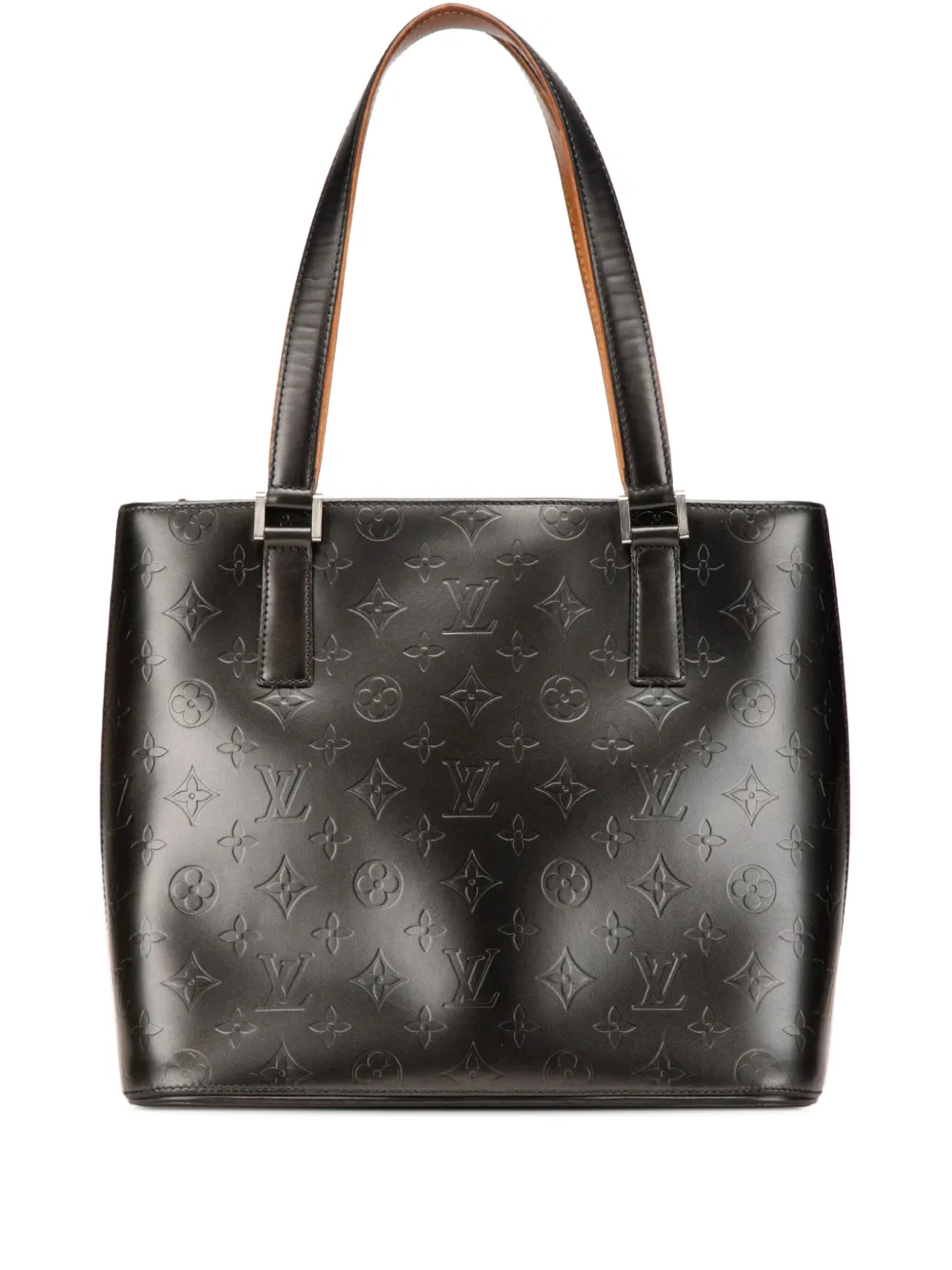 Louis Vuitton Pre-Owned 2002 モノグラム マット ストックトン トートバッグ - グレー Louis Vuitton Pre-Owned 2002 モノグラム マット ストックトン トートバッグ - グレー