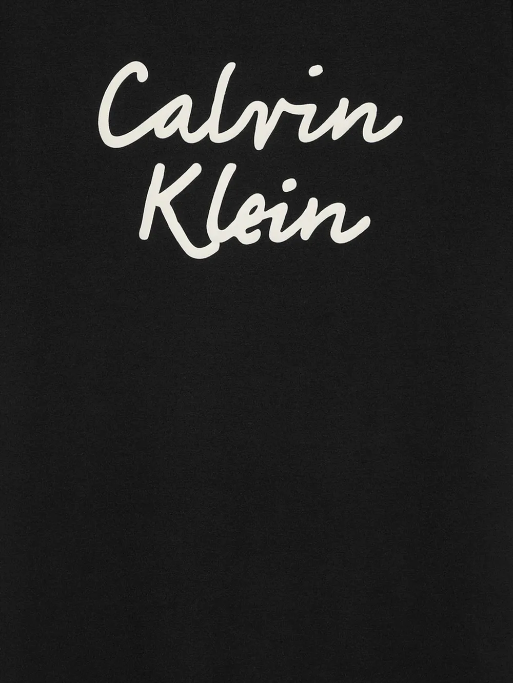 Calvin Klein Kids Jurk met logoprint Zwart