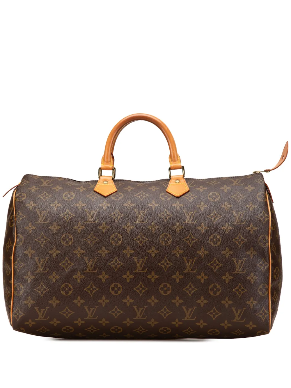 Louis Vuitton Pre-Owned 1995 モノグラム スピーディ 40 ボストンバッグ - ブラウン Louis Vuitton Pre-Owned 1995 モノグラム スピーディ 40 ボストンバッグ - ブラウン