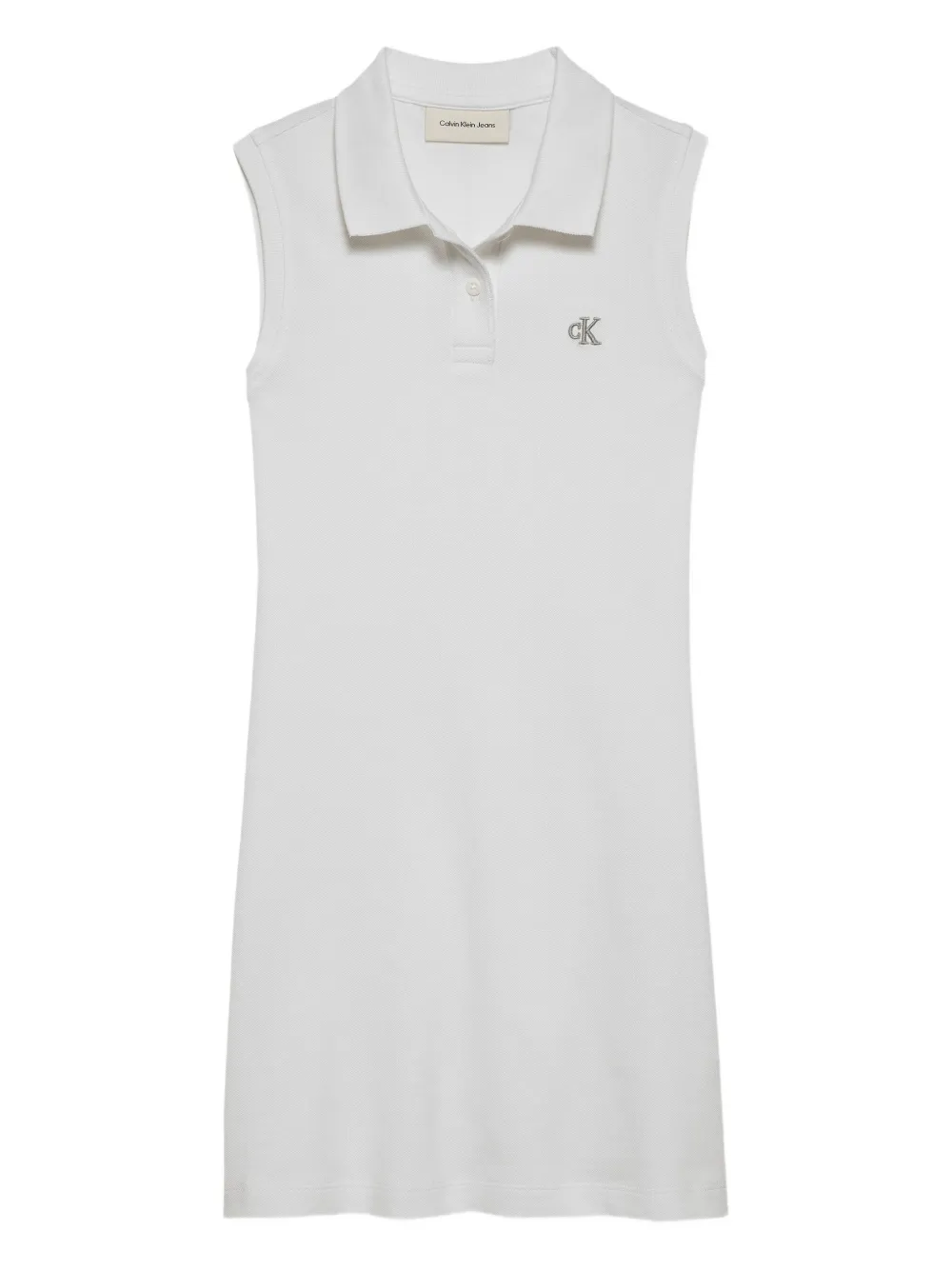Calvin Klein Kids Polojurk met logo Wit