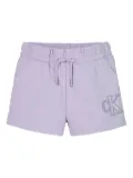 Calvin Klein Kids jersey shorts - Purple