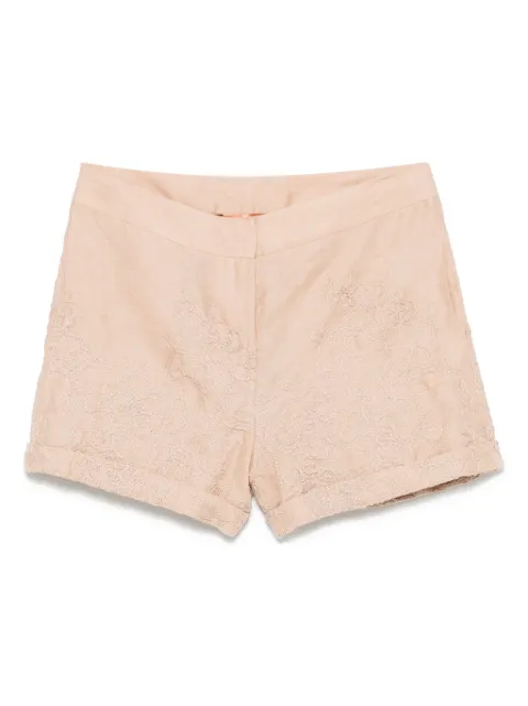 Ermanno Scervino floral-embroidered shorts