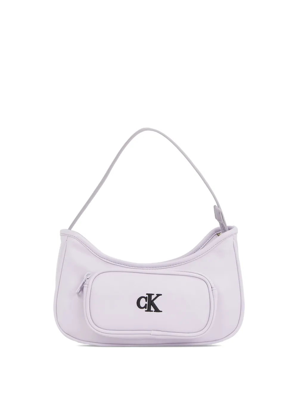Calvin Klein Kids logo-patch shoulder bag - Viola
